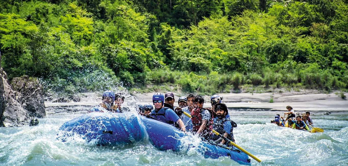 adventure sport destinations in india